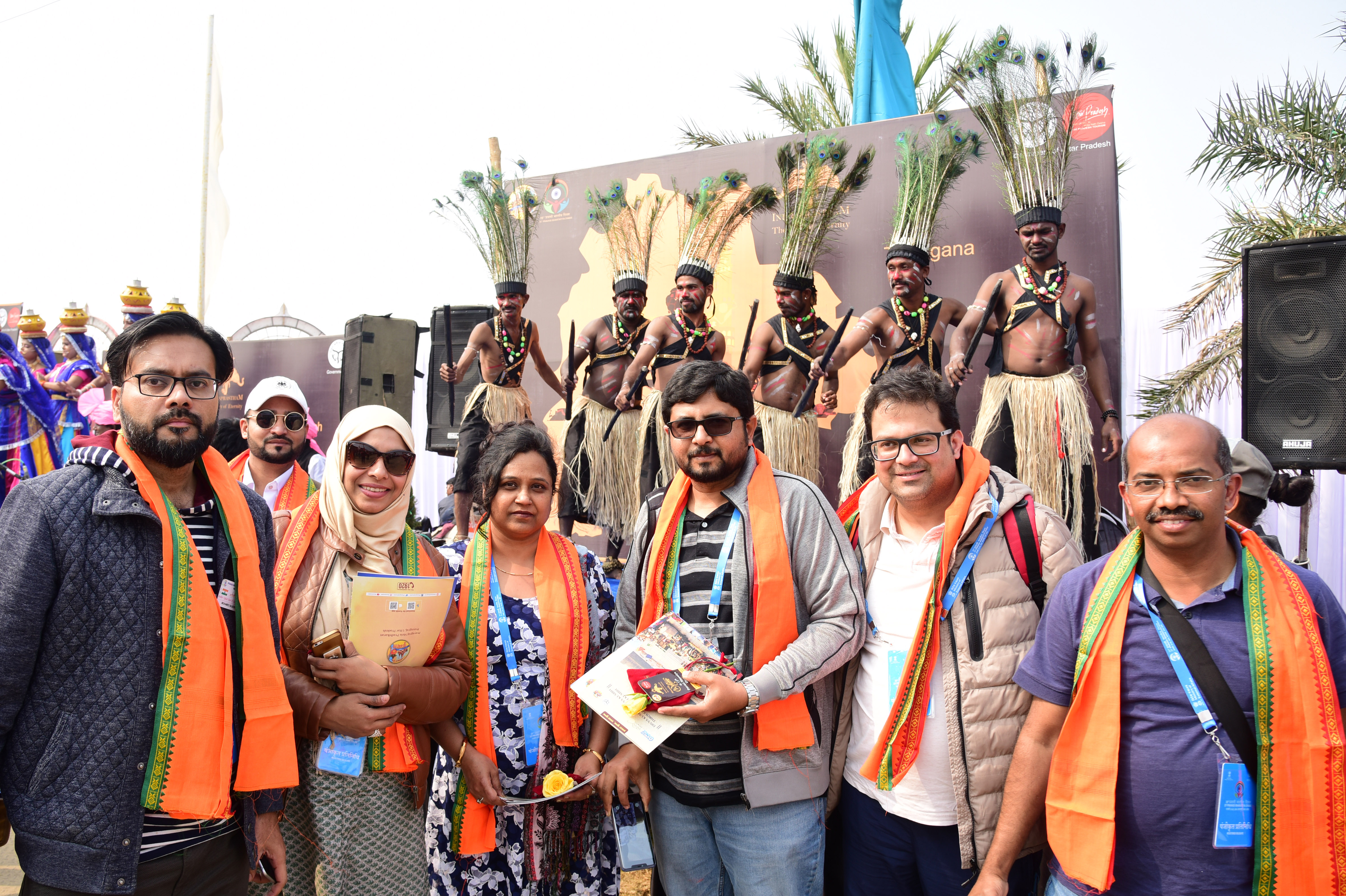 NRIs are in elated mood as they are acquainted with the vibrant Indian culture. Photo: Connected to India