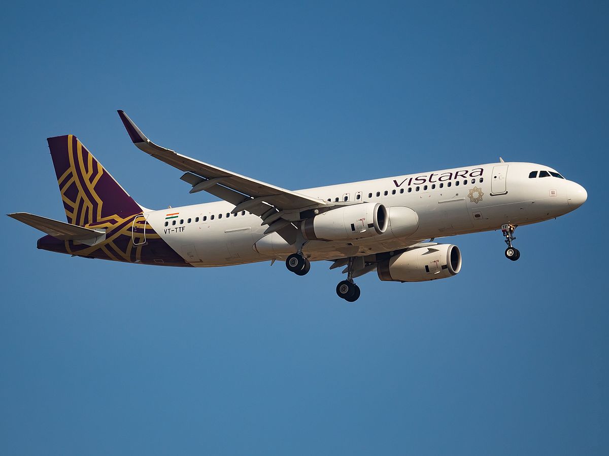   Vistara has become the seventh Indian carrier to fly overseas. Photo courtesy: Wikipedia