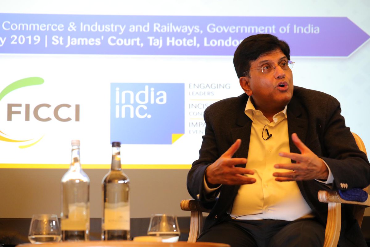 Goyal said, “The diaspora has made India proud, with its achievements, contribution to better relations with the UK and certainly with the way the Indian community has earned respect and found a place of its own in the UK.”