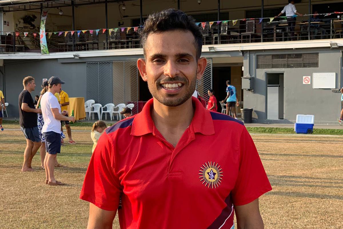 Indian Association skipper Arjun Mutreja. Photo courtesy: Connected to India