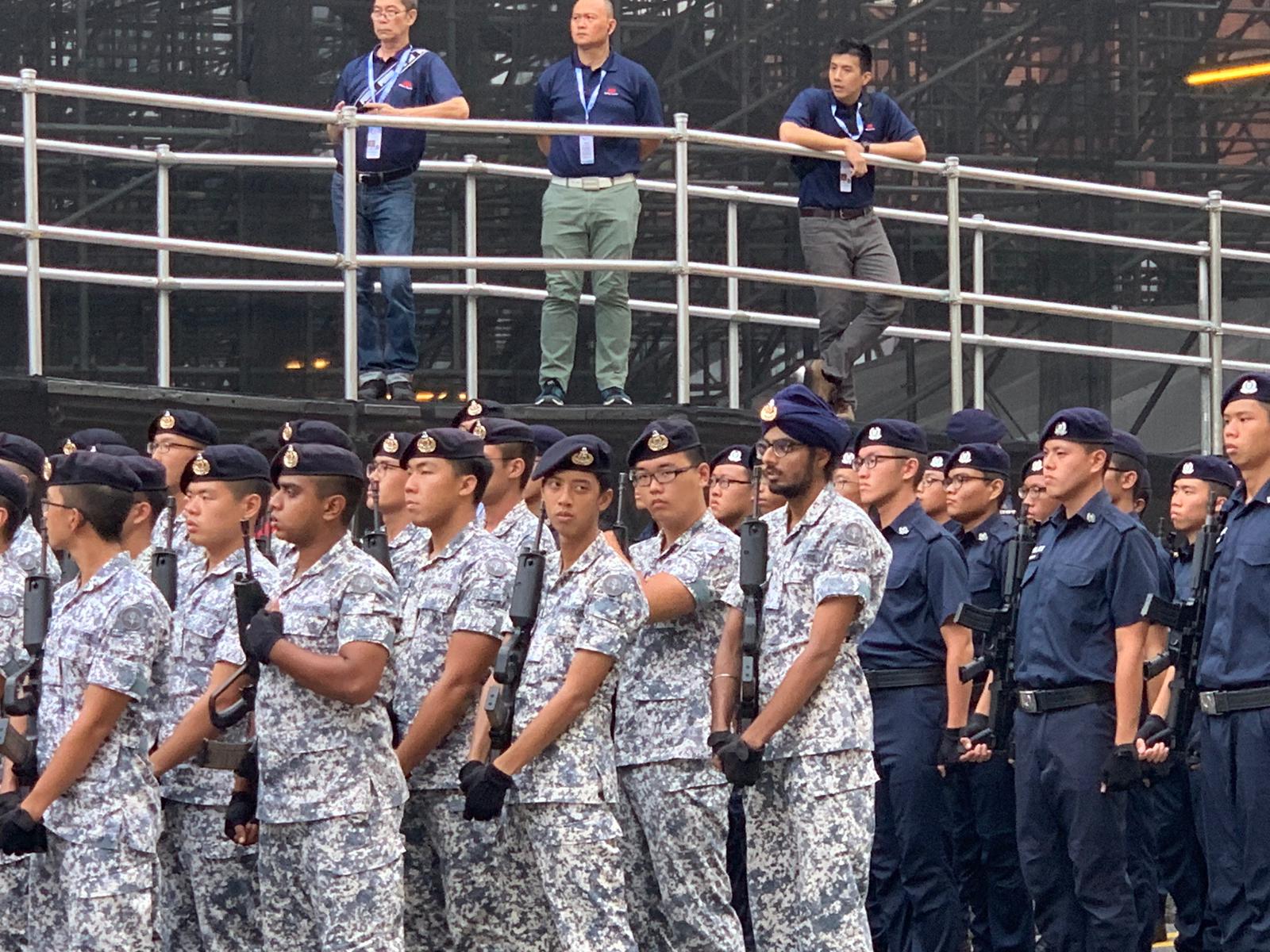 For the first time, the Singapore Armed Forces (SAF) and HomeTeam Volunteer Corps will appear as a marching contingent. Photo courtesy: Connected to India