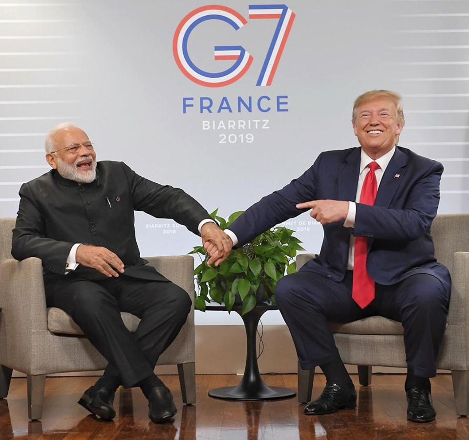 'Howdy, Modi' will mark the third meeting between Trump and Modi in three months. Photo courtesy: Facebook/Narendra Modi