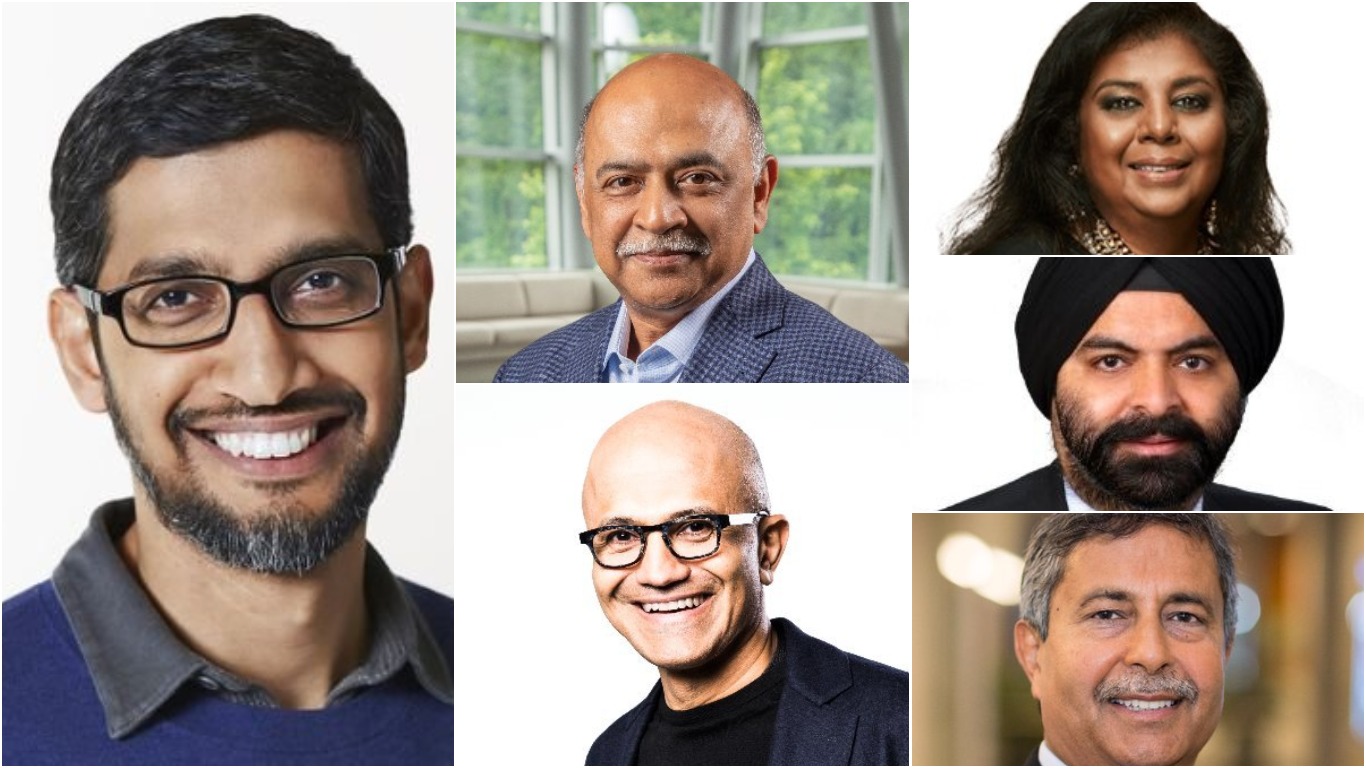 The six Indian-Americans in Donald Trump's Great American Economic Revival Industry Groups. Photos courtesy: Twitter and LinkedIn