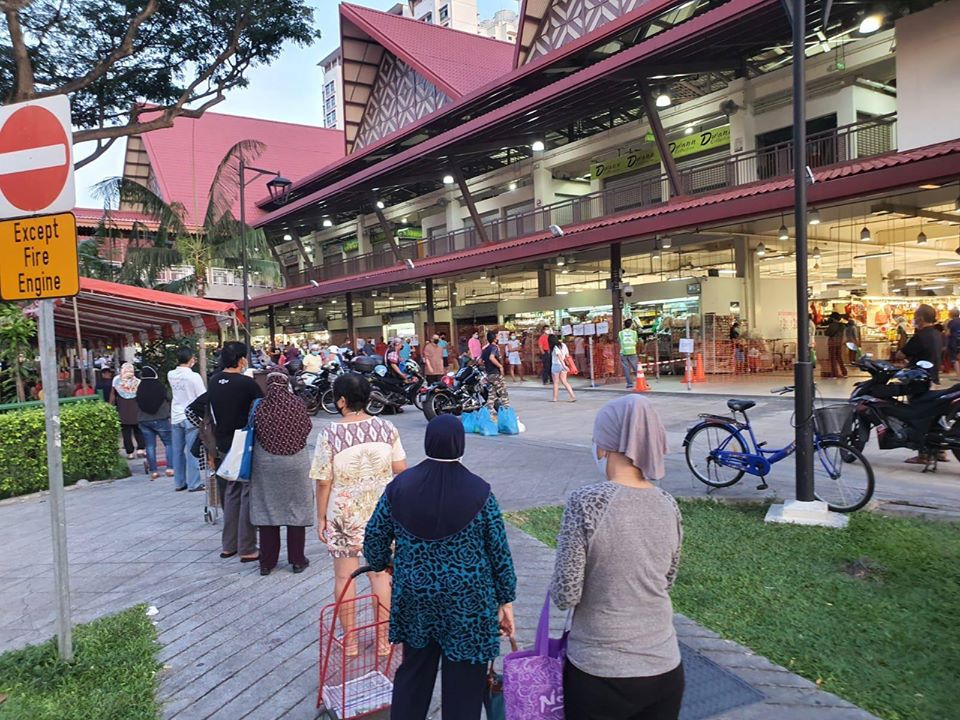 Geylang Serai Market is one of four popular markets which will have restricted entry. Photo courtesy: Facebook/Masagos Zulkifli