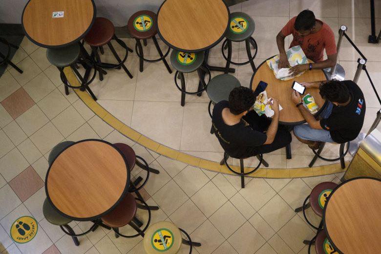 The list of F&B and retail establishments that are allowed to remain open has been tightened amid new measures. File photo courtesy: Facebook/Lawrence Wong
