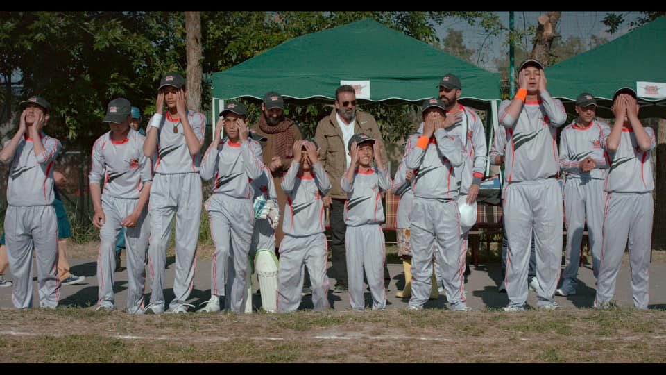 The children who are the real stars of Torbaaz were shot using multiple cameras to cover their emotions and cricketing actions. Photo Courtesy: Hiroo Keswani/ FB