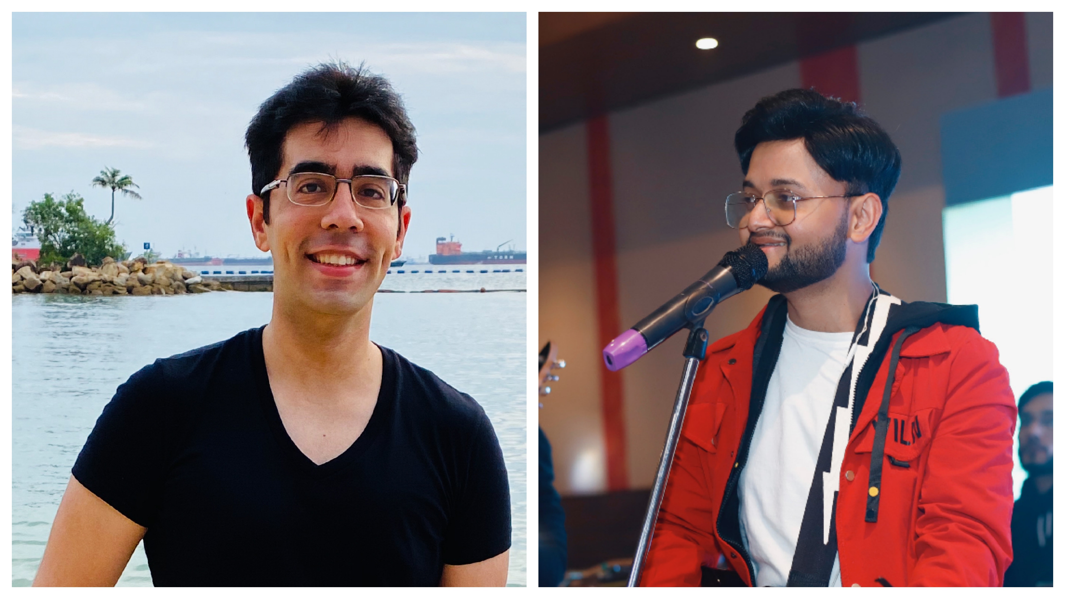 Tanuj and Ajay connected via Instagram created this song over WhatsApp calls and chats. 