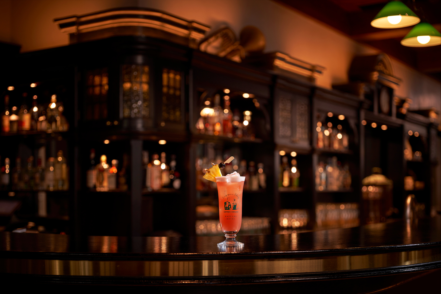 Originally created in 1915 by Ngiam Tong Boon, a Hainanese bartender at Raffles Hotel Singapore, the Singapore Sling cleverly disguised a cocktail as fruit juice.