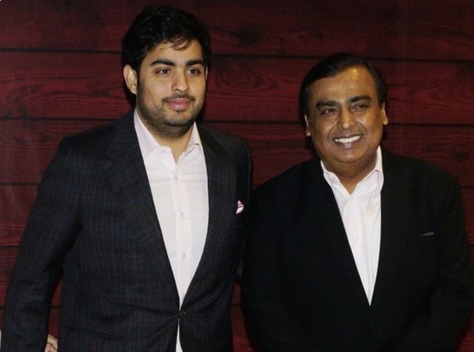 Akash has also been appointed as the Non-executive Director of Reliance Jio. 