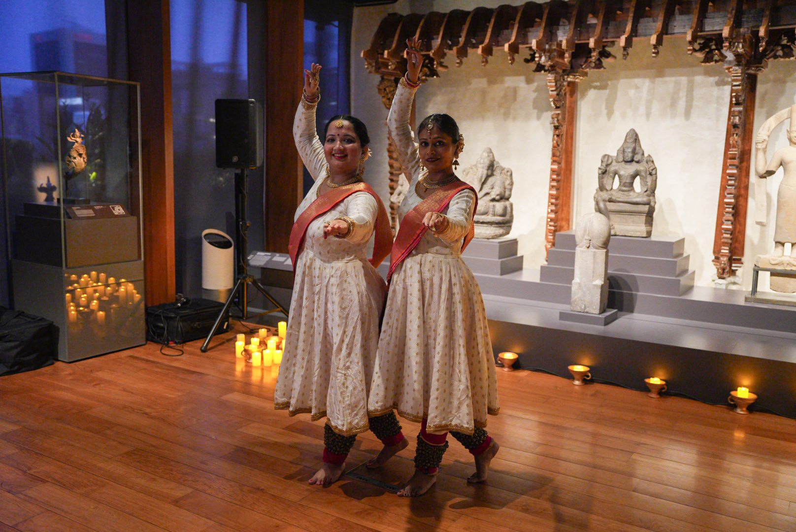 Candlelight cultural performance by Kathak Dancers Photo courtesy: Indian Heritage Centre